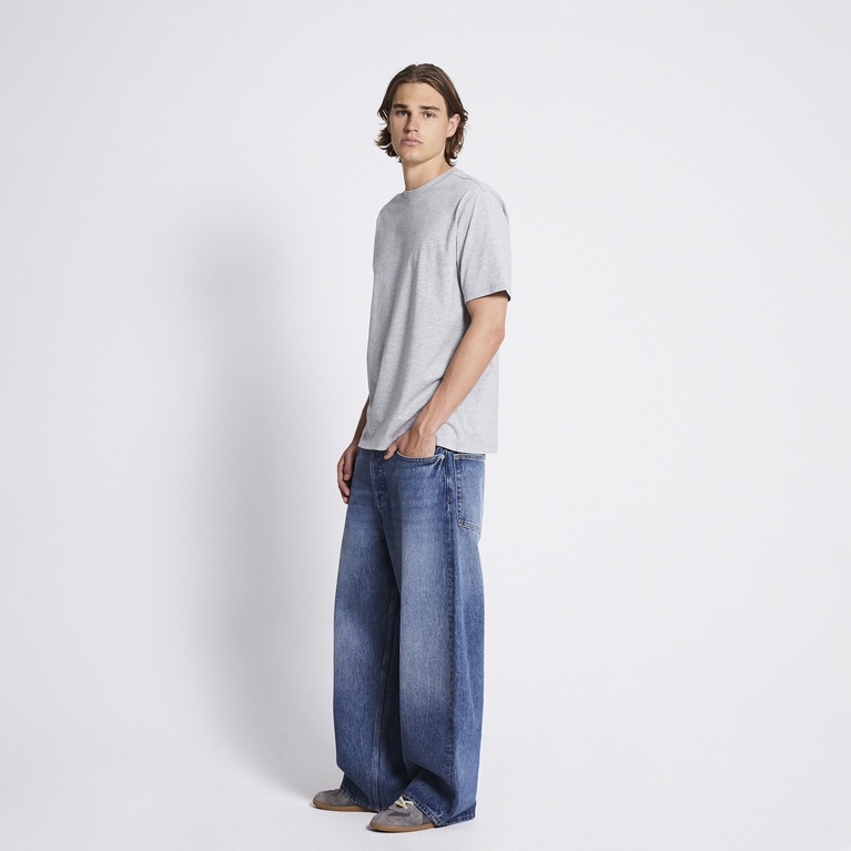 Heavy tee "William" Grey Melange